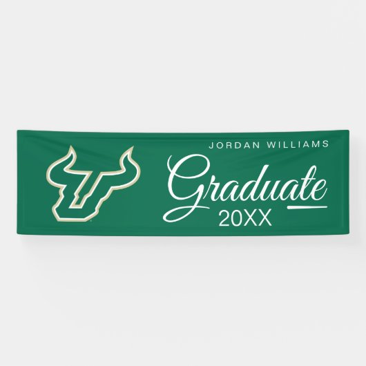 Universiteit van Zuid-Florida Afstuderen Spandoek (Horizontaal)