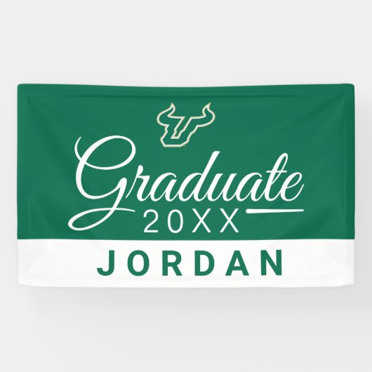 Universiteit van Zuid-Florida Afstuderen Spandoek (Horizontaal)