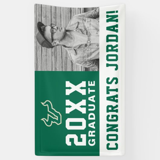 Universiteit van Zuid-Florida Afstuderen Spandoek (Verticaal)