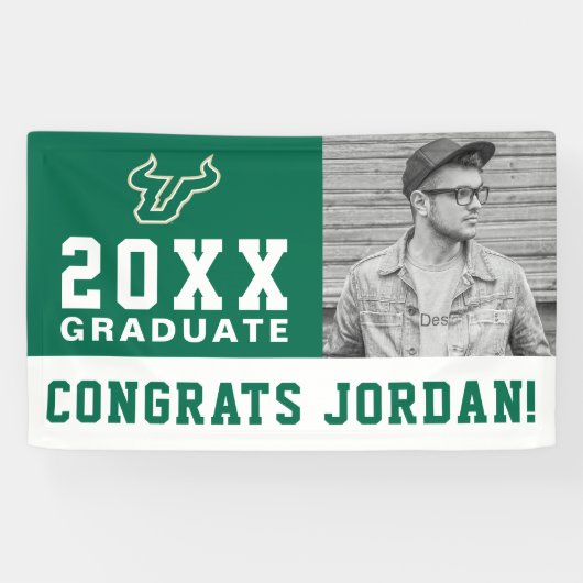 Universiteit van Zuid-Florida Afstuderen Spandoek (Horizontaal)