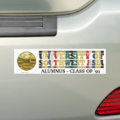 Universiteit van Zuidoost-Azië Alumnus Sticker (Op auto)