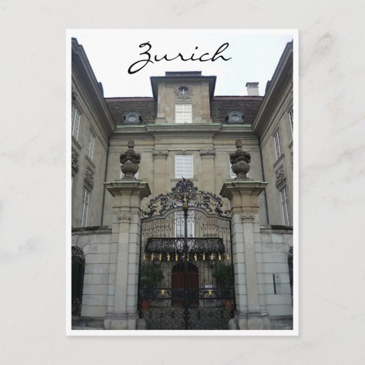 universiteit zurich briefkaart (Voorkant)