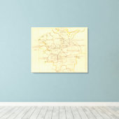 Universiteiten in Oostenrijk en Tsjechië Canvas Afdruk (Insitu (Houten vloer))