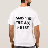 UNIVERSITEITEN WORDEN BETAALD! T-SHIRT (Achterkant)