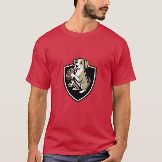 universiteits mascotte t-shirt (Voorkant)