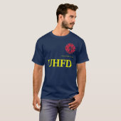 Universiteitshoogten iowa Fire Dept. - Gepersonali T-shirt (Voorkant volledig)