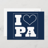 Universiteitspark (PA) Uitnodiging achterklep (Voorkant / Achterkant)