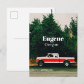 Universiteitsstad Eugene - Oregon Briefkaart (Voorkant / Achterkant)