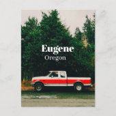 Universiteitsstad Eugene - Oregon Briefkaart (Voorkant)