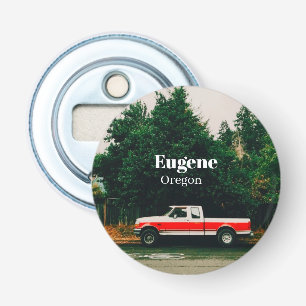 Universiteitsstad Eugene - Oregon Button Flesopener
