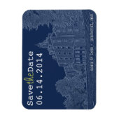 Universiteitsstudentenopslag De datum opslaan Magneet (Verticaal)