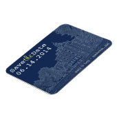 Universiteitsstudentenopslag De datum opslaan Magneet (Linkerzijde)