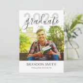 University Afstuderen 2023 Fotouitnodiging Aankondiging (Staand voorkant)