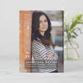 University Afstuderen, afstudeeraankondigingen Kaart (Staand voorkant)