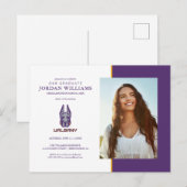 University at Albany Great Danes Aankondigingskaart (Voorkant / Achterkant)