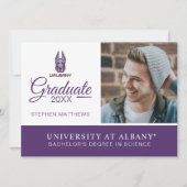 University at Albany Great Danes Kaart (Voorkant)