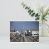 University Ave. in de jaren vijftig Briefkaart (Staand voorkant)