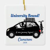 University Bound Guy Keramisch Ornament (Voorkant)