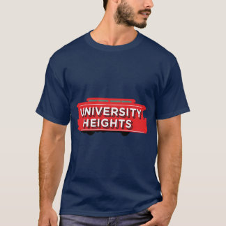 University Heights San Diego Buurtbord Ove T-shirt