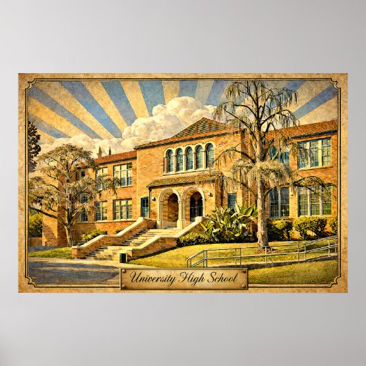 University High School Poster (Voorkant)