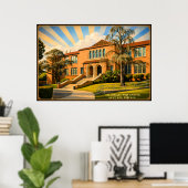 UNIVERSITY HIGH SCHOOL - West LOS Angeles Poster (Thuiskantoor)