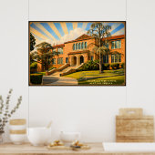 UNIVERSITY HIGH SCHOOL - West LOS Angeles Poster (Keuken)