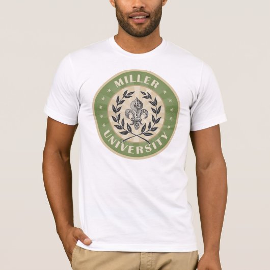 University Miller Green T-shirt (Voorkant)