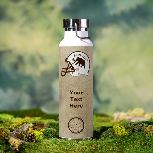 University of Beringia Football Waterfles (Buiten (Gedraaid)  )