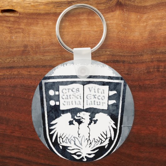 University of Chicago Seal Sleutelhanger (Voorkant)