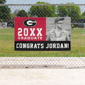 University of Georgia Afstudeerder - Foto Spandoek (Insitu)