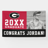 University of Georgia Afstudeerder - Foto Spandoek (Horizontaal)