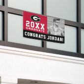 University of Georgia Afstudeerder - Fotobanner Spandoek (Buitenkant Gebouw)