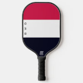 University of Georgia Pickleball Paddle Sjabloon (Voorkant)