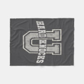 University Of Hard Knocks Life Goals College Schoo Fleece Deken (Voorkant (Horizontaal))