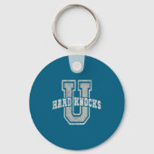 University Of Hard Knocks Life Goals College Schoo Sleutelhanger (Voorkant)