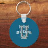 University Of Hard Knocks Life Goals College Schoo Sleutelhanger (Voorkant)