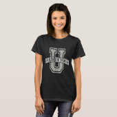 University Of Hard Knocks Life Goals College Schoo T-shirt (Voorkant volledig)