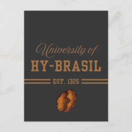 University of Hy-Brasil, Est. 1325 Briefkaart
