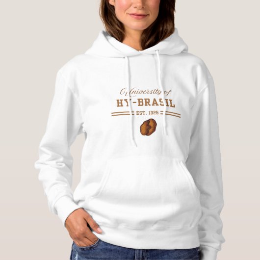 University of Hy-Brasil, Est. 1325 Hoodie (Voorkant)