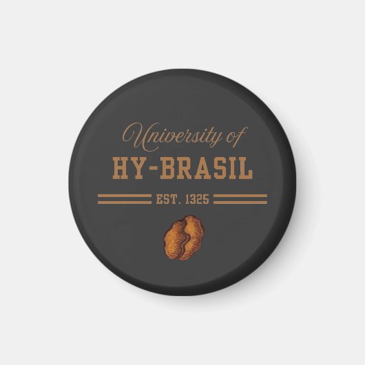 University of Hy-Brasil, Est. 1325 Magneet (Voorkant)