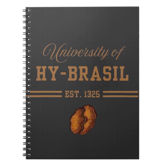 University of Hy-Brasil, Est. 1325 Notitieboek (Voorkant)