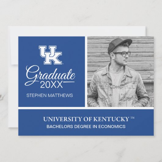 University of Kentucky | Afstuderen Kaart (Voorkant)