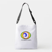 University of Life Crossbody Bag Tas (Achterkant)