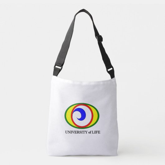 University of Life Crossbody Bag Tas (Voorkant)
