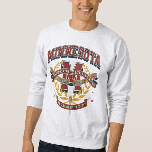 University of Minnesota state vintage  Trui (Voorkant)