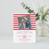 University of Mississippi | Ole Miss Script Aankondigingskaart (Staand voorkant)