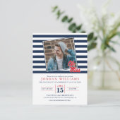 University of Mississippi | Ole Miss Script Aankondigingskaart (Staand voorkant)