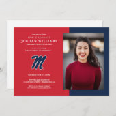 University of Mississippi | Script M Aankondiging (Voorkant / Achterkant)