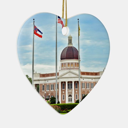 University of Southern Mississippi Keramisch Ornament (Rechts)