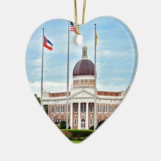 University of Southern Mississippi Keramisch Ornament (Links)